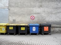 segregacja odpadów, kontenery na odpady